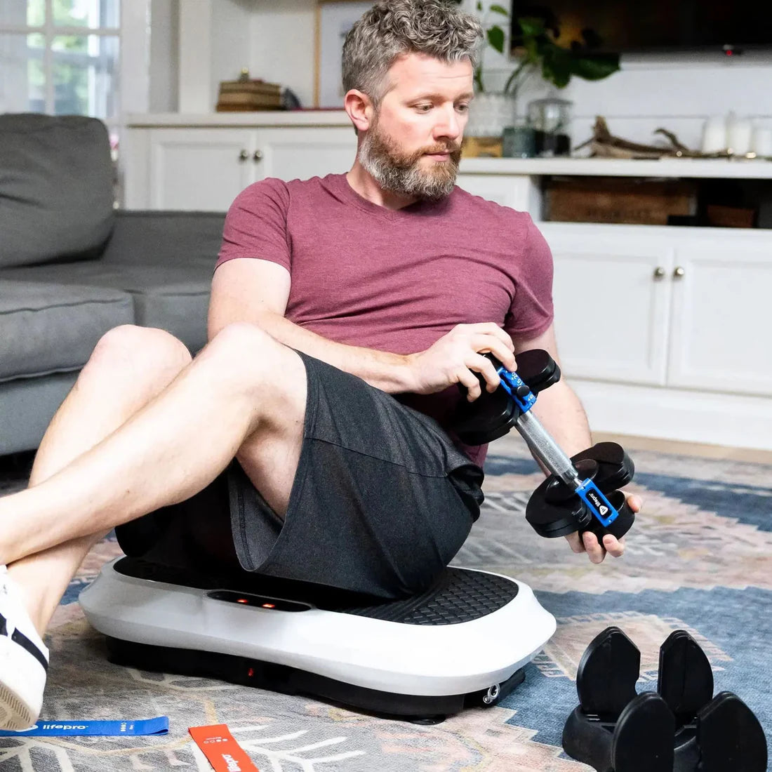 LifePro Waver vibration machine for toning and calorie burn